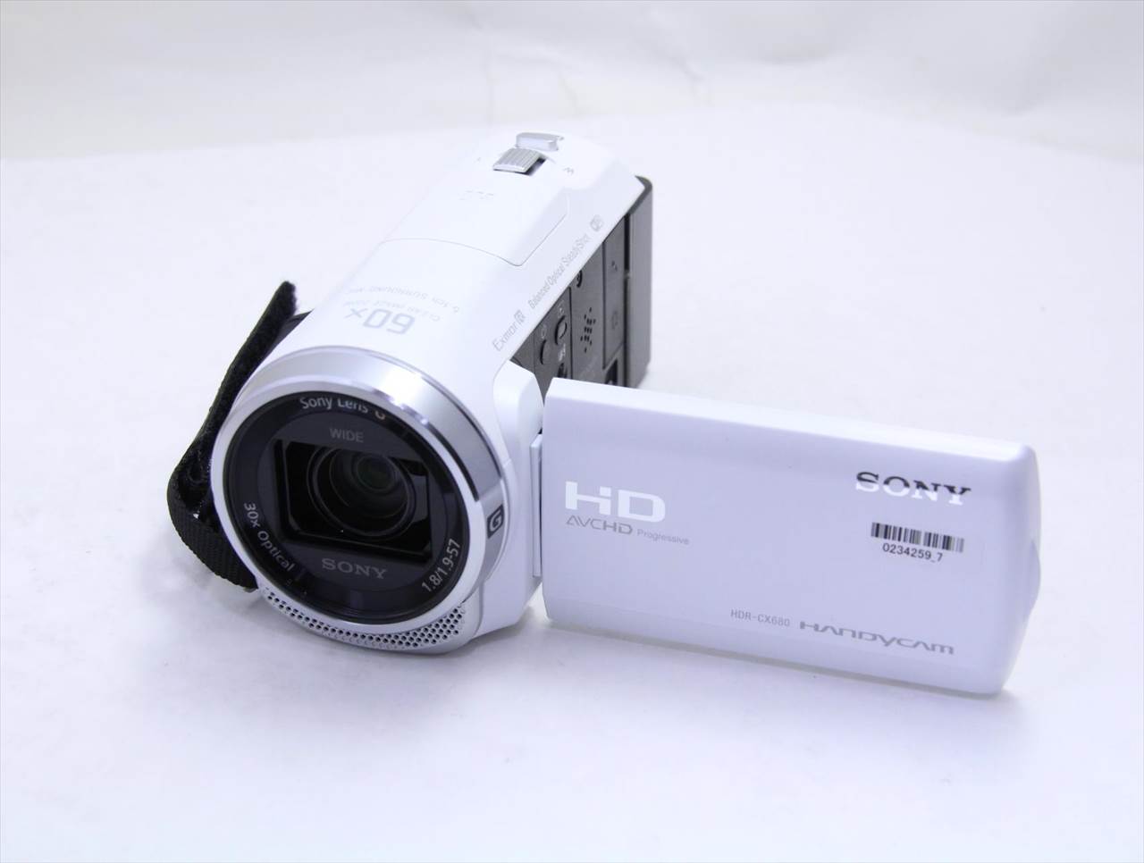 【中古】 ソニー(sony) デジタルHDビデオカメラレコーダー HDR-CX680 ホワイト